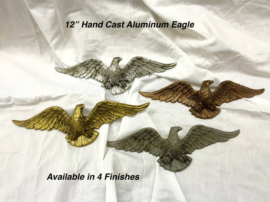 12 Hand Cast Aluminum Eagle - GettysGear®